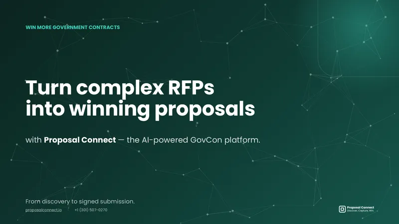 Proposal Connect Pitch Deck preview