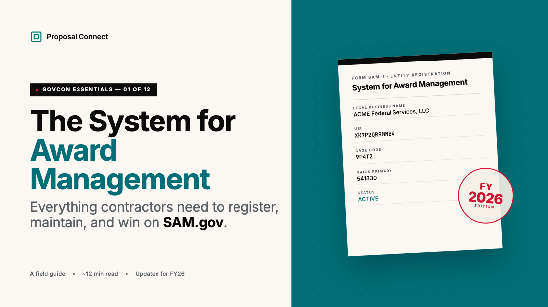 GovCon Essentials: The System for Award Management (SAM.gov) Guide (2026)