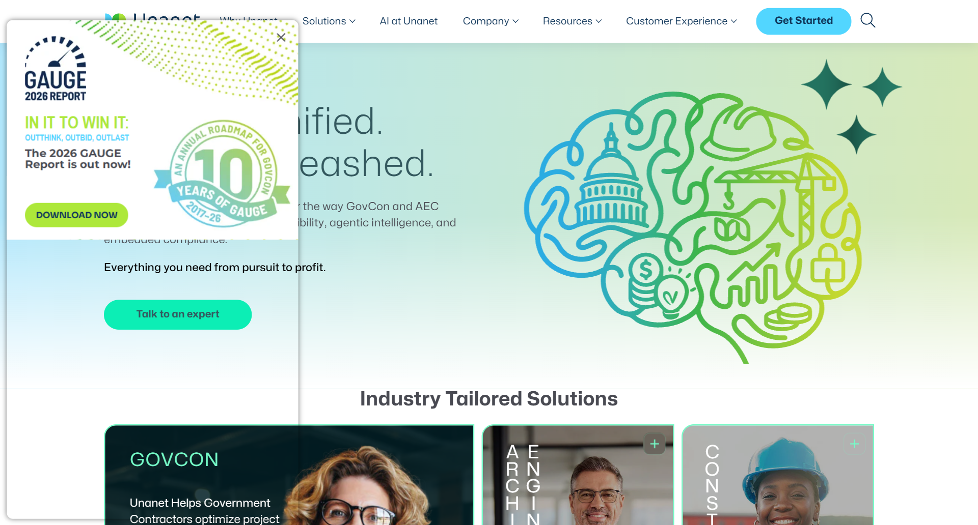 Unanet GovCon ERP and project accounting platform